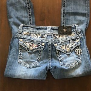 Miss me jeans capris size 28 (JE8001P)